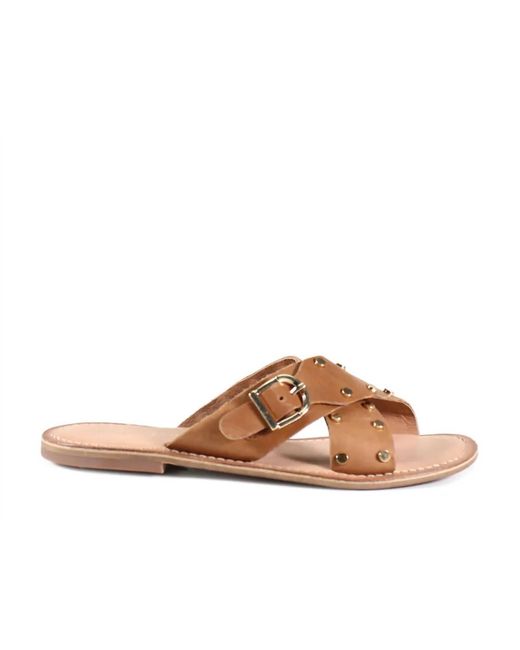 Diba True Brown No Tiss Sandals