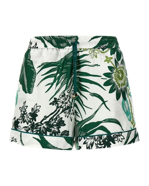 F.R.S For Restless Sleepers Green 'Lissipa' Shorts
