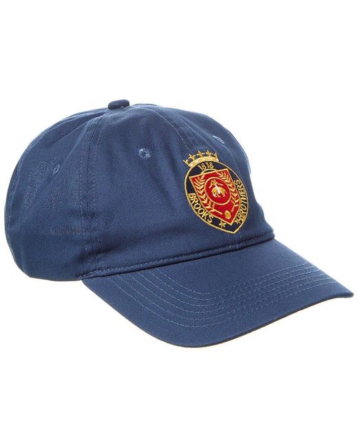 Brooks Brothers Blue Crest Embroidered Baseball Hat for men