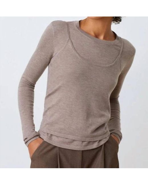 Suncoo Gray Prava Top