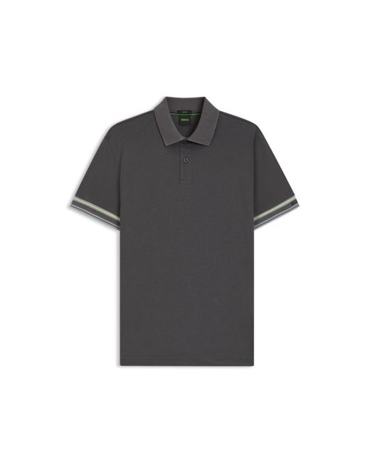 Boss Black Slim-Fit Polo Shirt for men