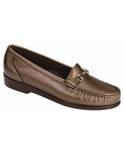 SAS Black Metro Slip On Loafer