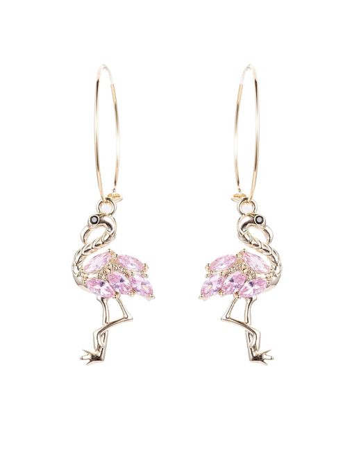 Eye Candy LA Elsie Earrings in Metallic Lyst