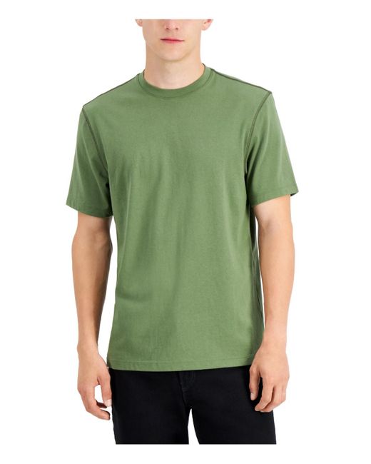 Alfani Men's Solid Supima Blend Crewneck T-Shirt