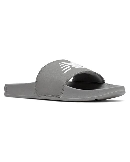 New Balance Multicolor 200 Logo Footbed Slide Sandals for men