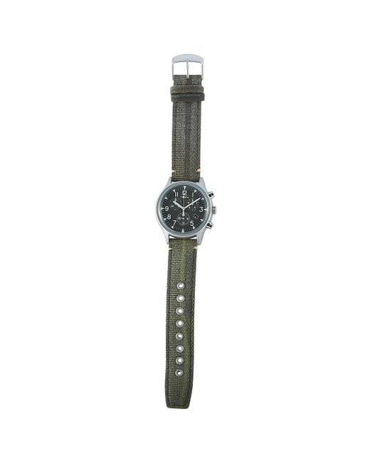 Mk1 steel chronograph 2024 42mm fabric strap watch