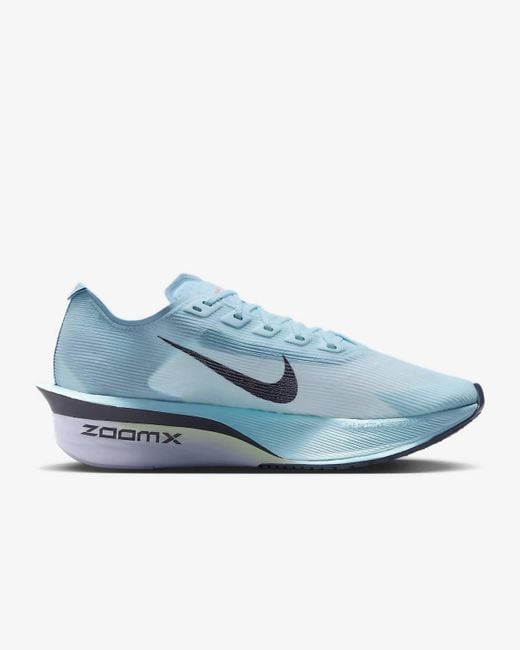 Nike Blue Zoomx Vaporfly Next 4 Road Racing Shoes