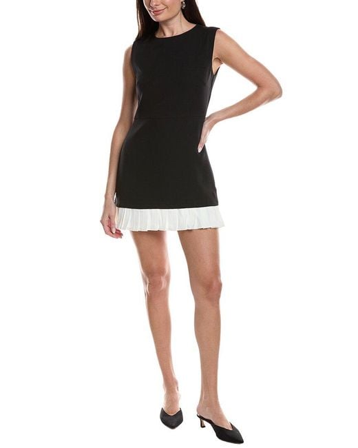 REVERIEE Black Mini Dress