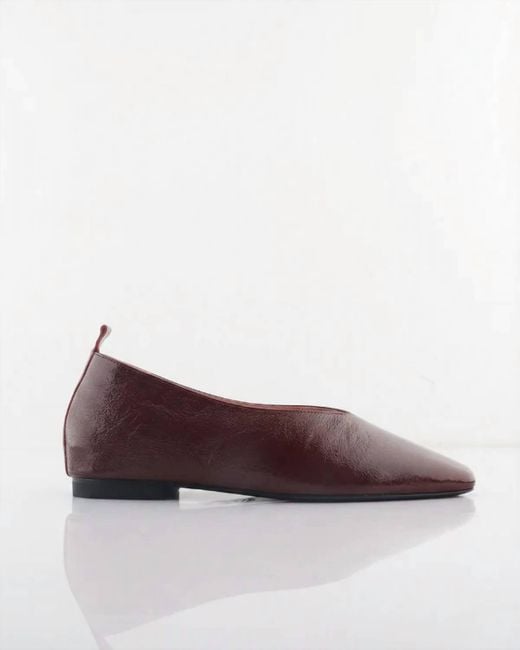 Gini & Albert Purple Bella Flat