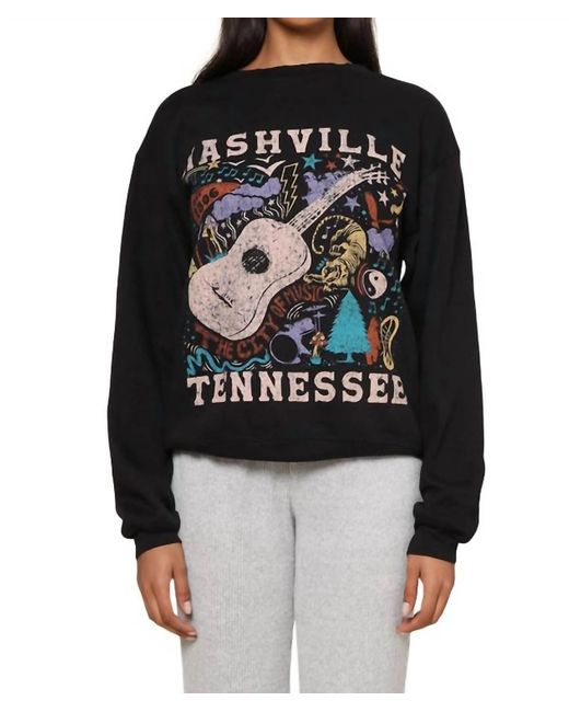 Project Social T Black Nashville Sweatshirt
