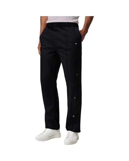 HUGO Black Reid243W Cotton Track Pants for men