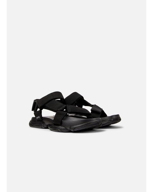 Camper Black Sandals Karst Sandal