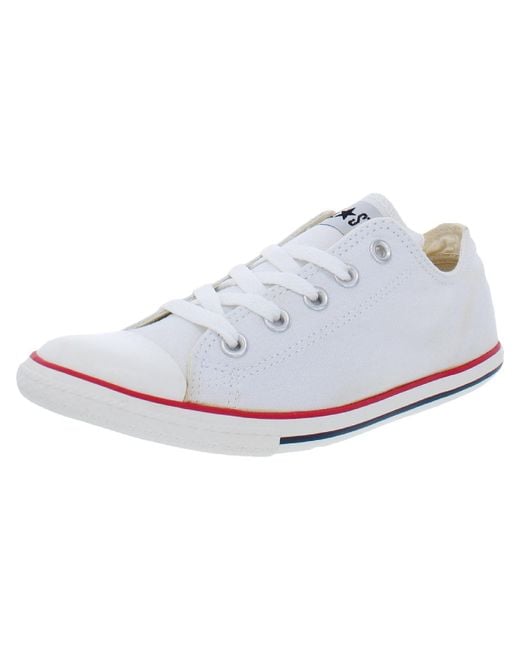 Converse Ct Slim Ox Gym Retro Casual And Fashion Sneakers in White Lyst