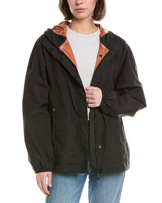 Save The Duck Black Rain Jacket