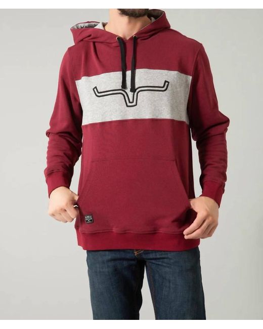 Kimes Ranch Red Ripon Hoodie Sweatshirt for men