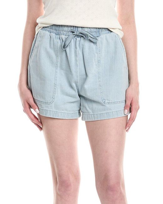 Blank NYC Blue Unwind Short