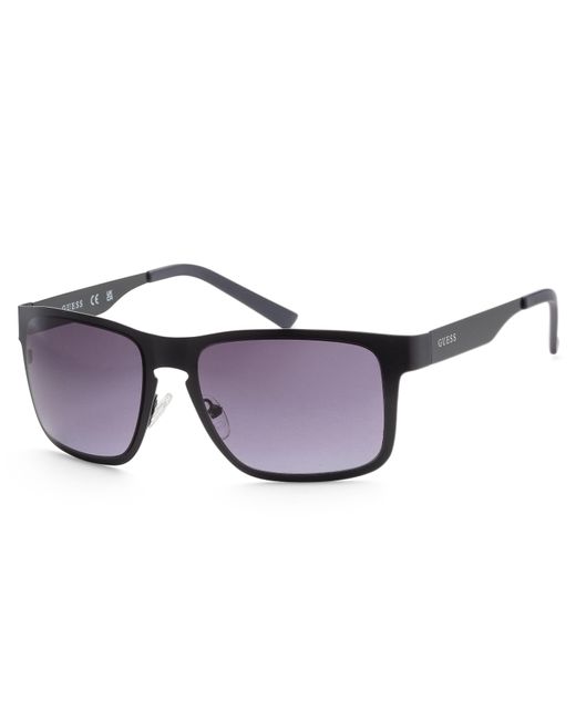 Guess Blue 55mm Sunglasses Gf0197-02b for men