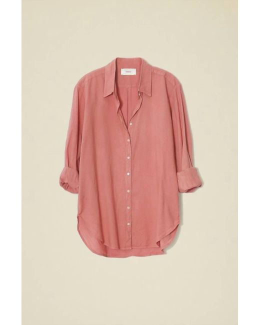 Xirena Pink Beau Shirt