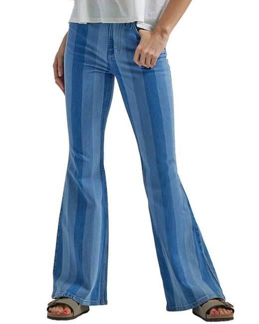 Lee Jeans Hits Of Blue High Rise Flare Jean