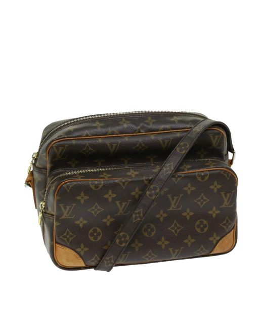 Louis Vuitton Black Nile Canvas Shoulder Bag (pre-owned)
