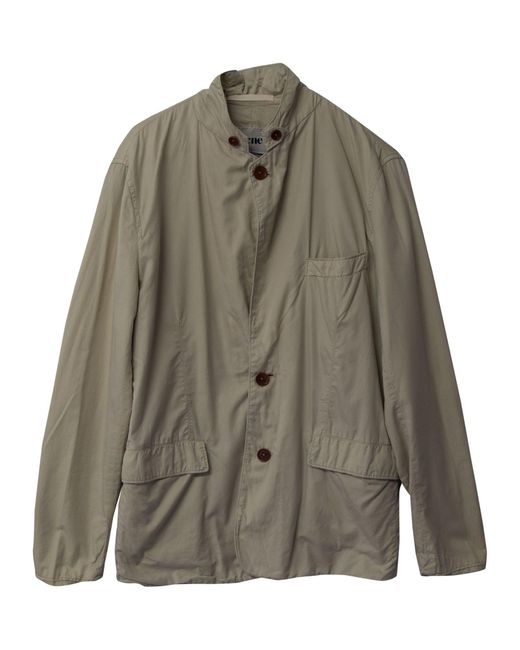 Acne Brown Button-Front Jacket for men