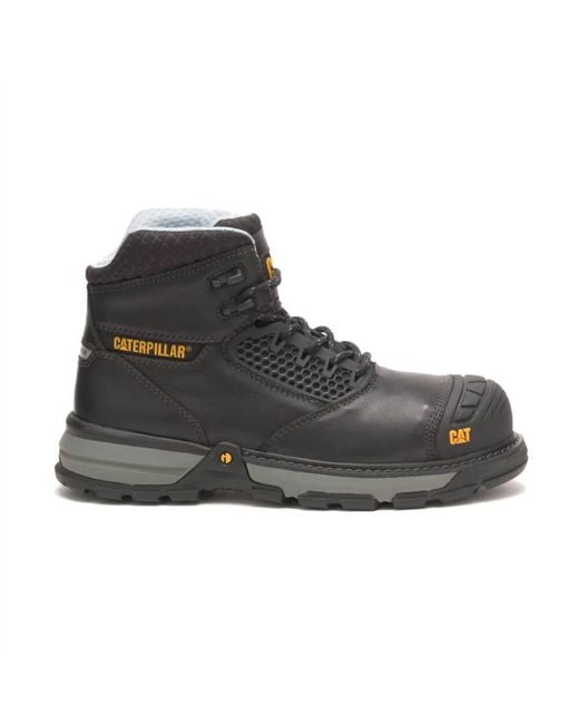 Caterpillar Black Comp-Toe Excavator Superlite Coolling Cct Work Boot for men
