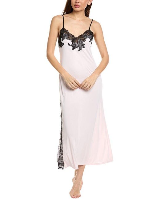 Natori Pink Enchant Gown