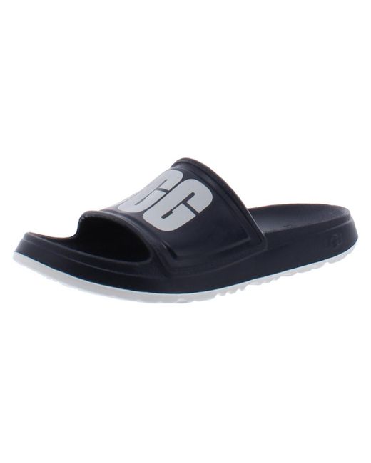 Ugg Blue Wilcox Slip On Open Toe Slide Sandals for men