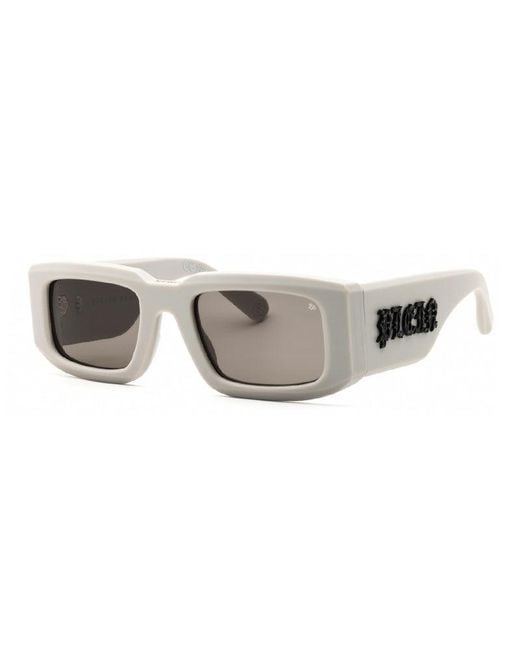 Philipp Plein Gray Spp149 Sunglasses for men