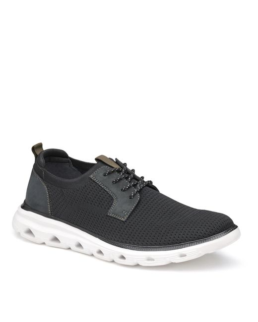 Johnston & Murphy Blue Jenkins Knit Plain Toe Casual Shoe for men