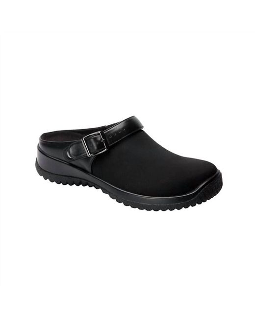Drew Black Savannah Clogs