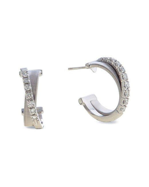 Marco Bicego Metallic Masai 18k 0.66 Ct. Tw. Diamond Earrings
