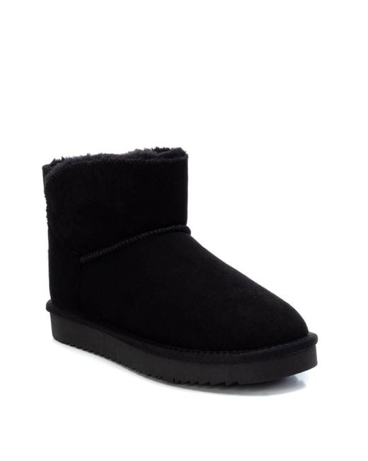 Xti Black Winter Booties By