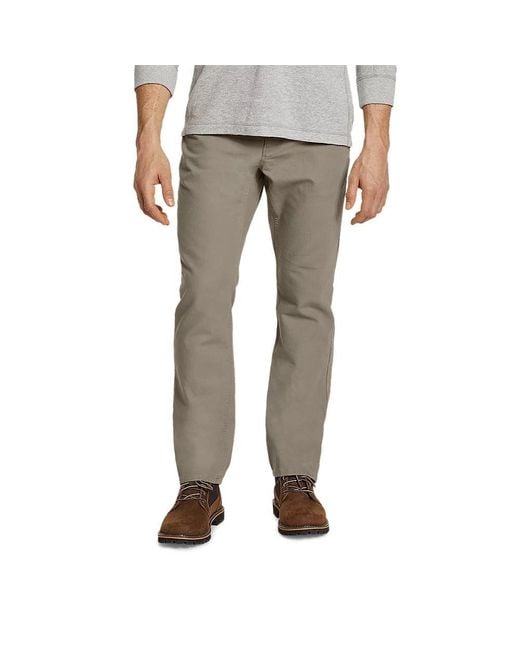 Eddie Bauer Flex Mountain Jeans in Gray for Men Lyst