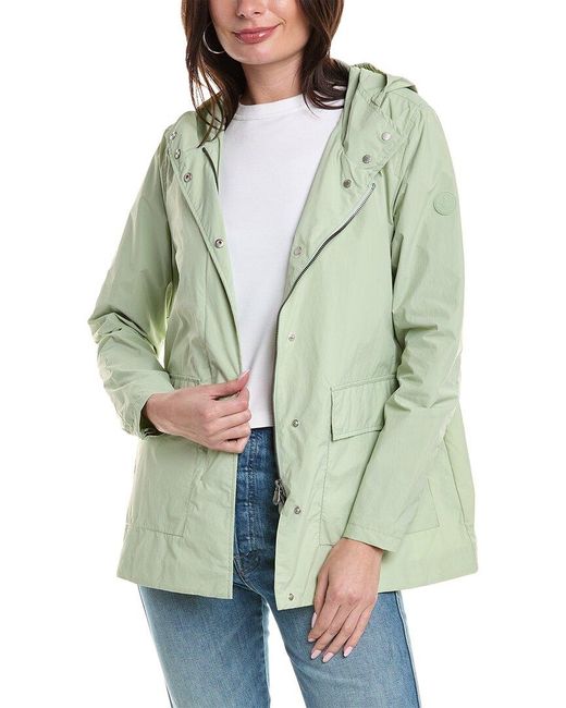 Save The Duck Green Spencer Rainwear Jacket