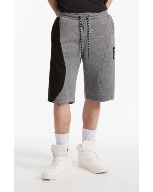 Ecko' Unltd Gray Ridge Fleece Short for men