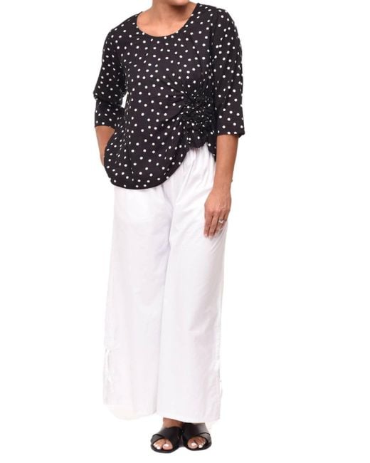 Tulip Clothing Black Olga Top