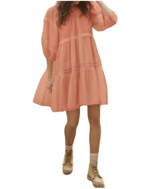 The Great Pink Short Nightingale Dress