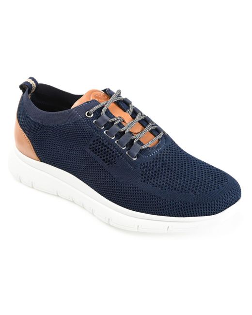 Thomas & Vine Blue Jackson Knit Lifestyle Casual And Fashion Sneakers for men