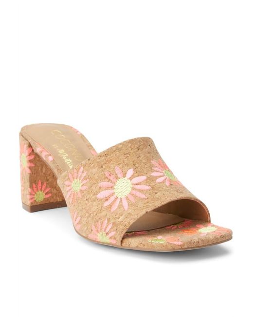 Matisse Pink Kristin Block Sandals