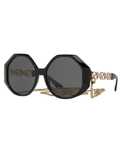 Versace Black 59mm Sunglasses
