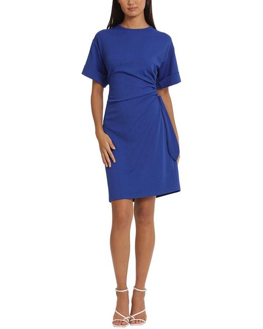 Donna Morgan Blue Midi Dress