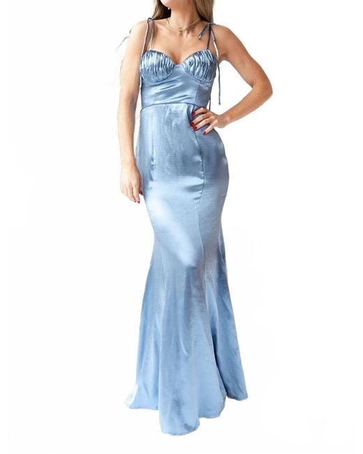 Maniju Leanna Dress in Blue | Lyst Maniju Leanna Dress in Blue | Lyst