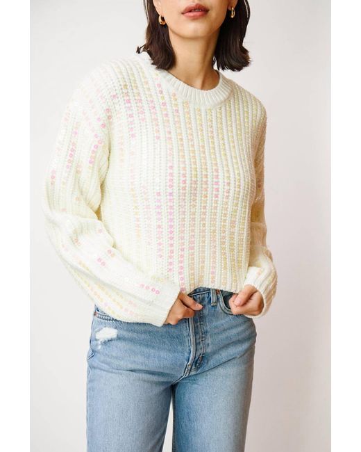Cinq À Sept White Phoebe Pullover