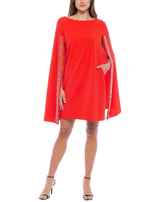 Marina Red Mini Dress