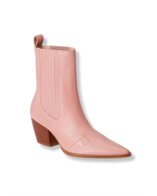 Matisse Pink Collins Bootie