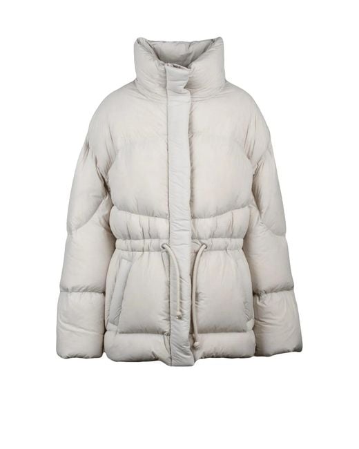 Bacon Gray Polyamide New Order 78 Down Jacket