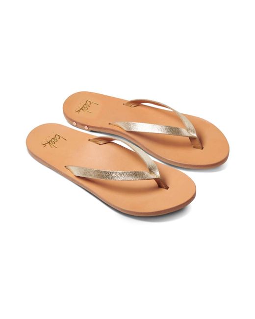 Beek Black Seabird Leather Sandals
