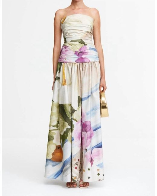 Acler White Nershall Maxi Dress