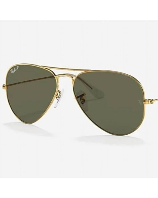 Ray-Ban Green Aviator Gradient Sunglasses for men